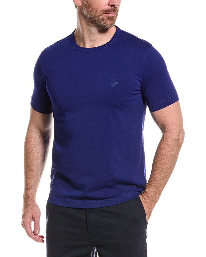 Ps By Paul Smith Zebra Stripe Regular Fit T-Shirt