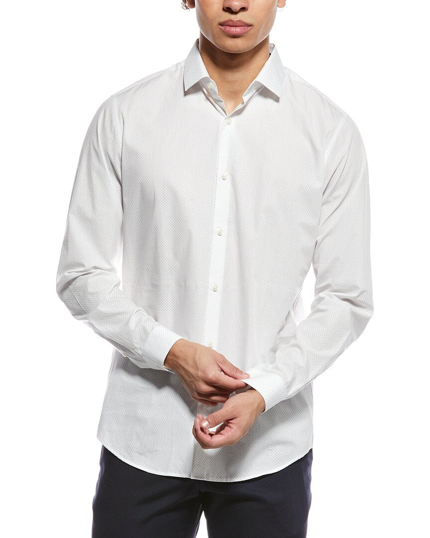 Theory Cedrick Micro Dash Shirt