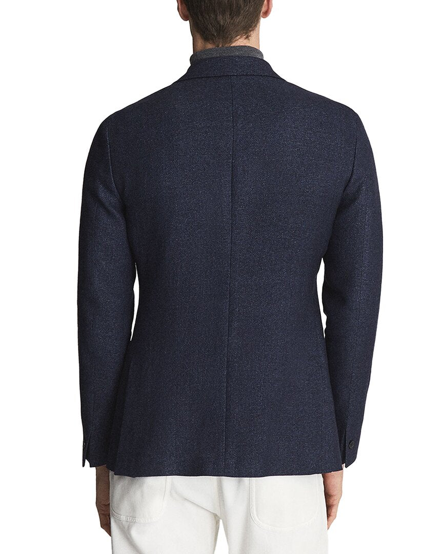 Reiss Amalfi Wool & Linen-Blend Suit Jacket
