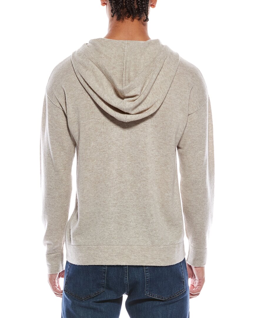 Brodie Cashmere Brodie Cashmere Classic Wool & Cashmere-Blend Hoodie