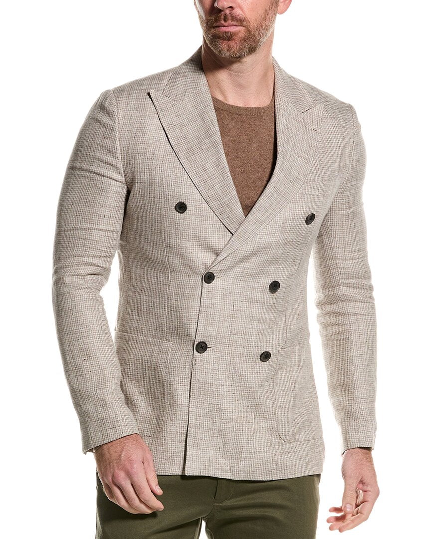 Reiss Angel Linen Blazer