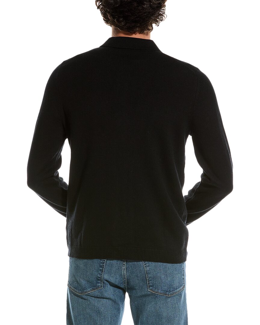 Amicale Cashmere Button Front Wool & Cashmere-Blend Shirt