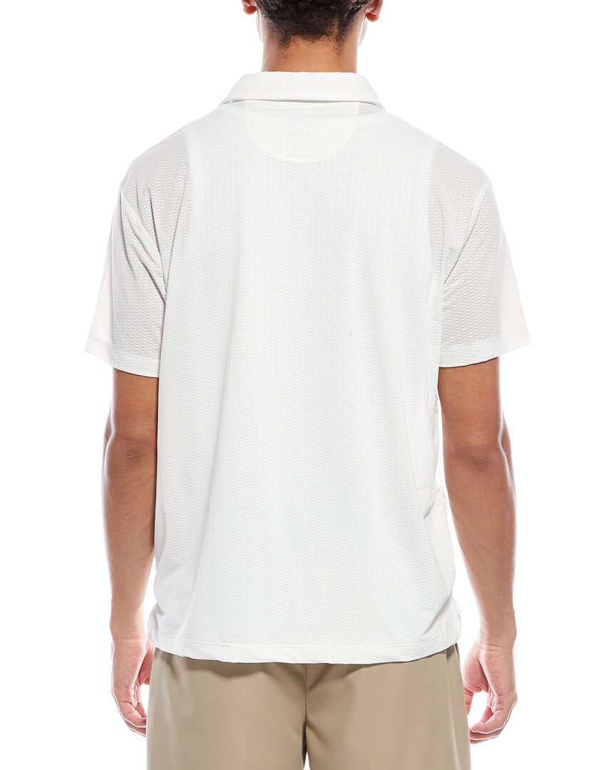 Vintage 1946 Metal Vent Jacquard Polo Shirt