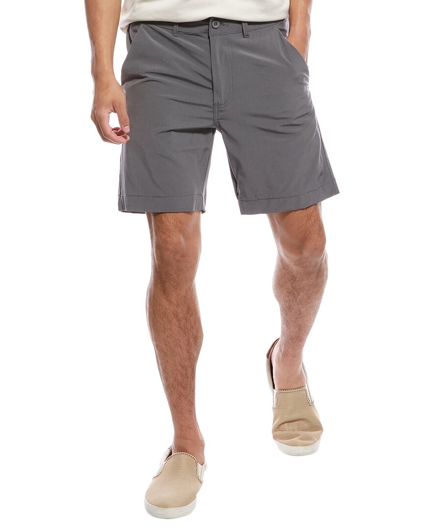 Vintage 1946 Mens Heathered Short, 34, Gray