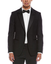 Hugo Boss Hutson Wool-Blend Tuxedo Jacket