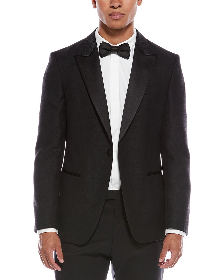 Hugo Boss Hutson Wool-Blend Tuxedo Jacket