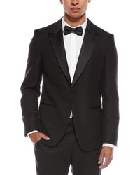 Hugo Boss Hutson Wool-Blend Tuxedo Jacket