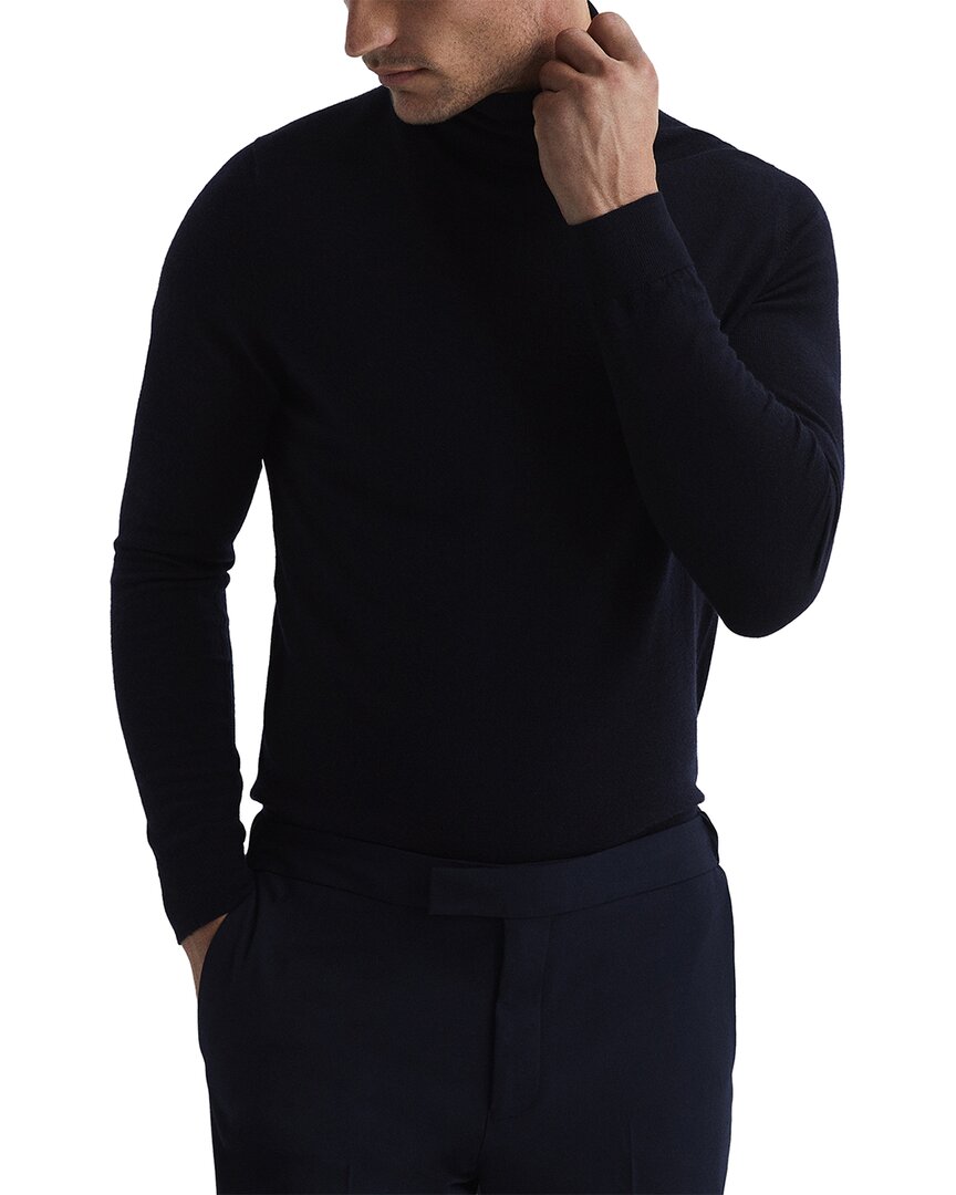 Reiss Reiss Caine Slim Fit Merino Wool Roll Neck Sweater