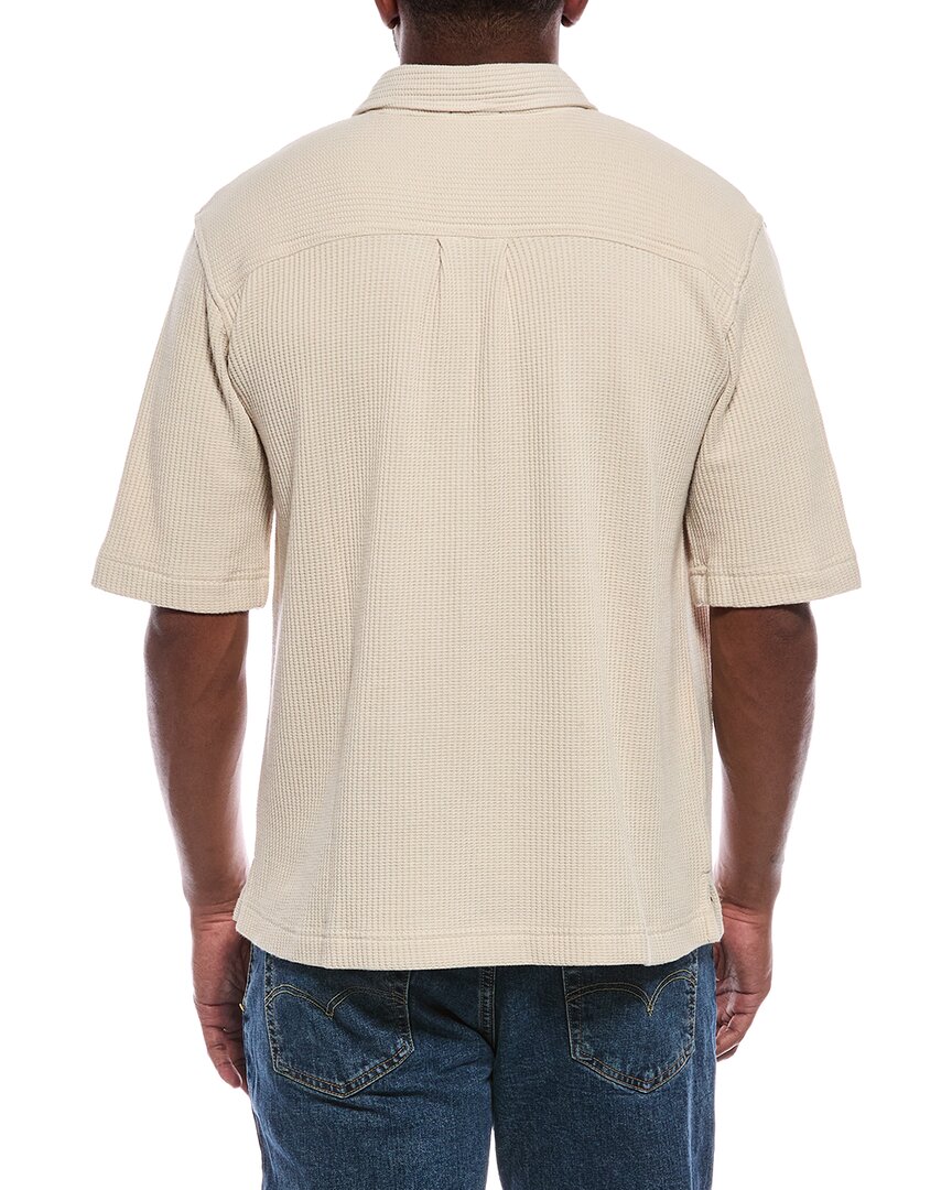 Atm Anthony Thomas Melillo Waffle Button-Down Shirt
