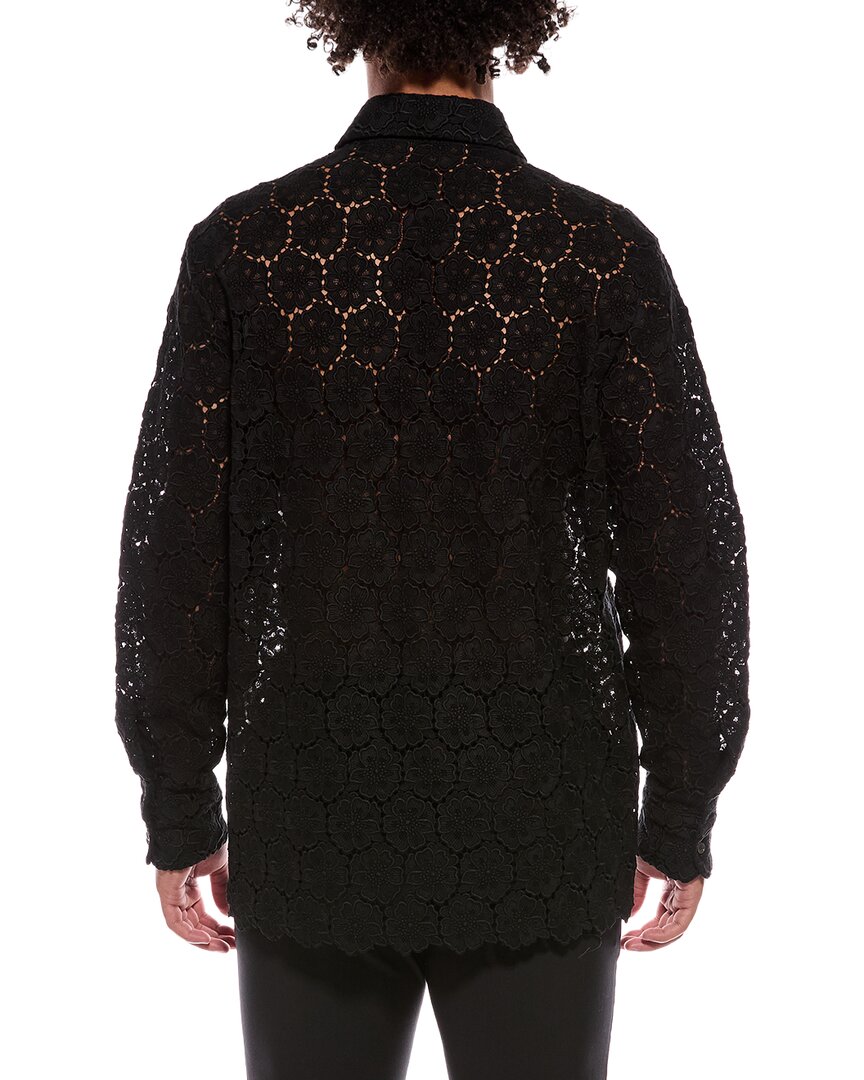 Valentino Valentino Embroidered Lace Shirt