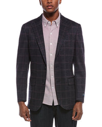 Brooks Brothers Classic Knit Wool-Blend Blazer