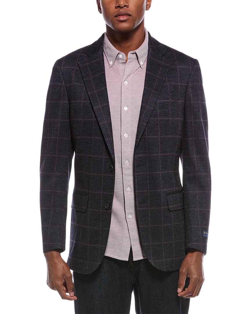 Brooks Brothers Classic Knit Wool-Blend Blazer