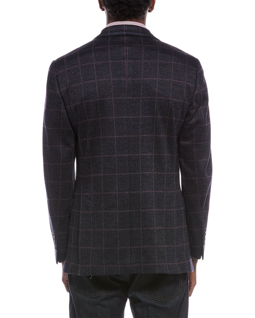 Brooks Brothers Classic Knit Wool-Blend Blazer