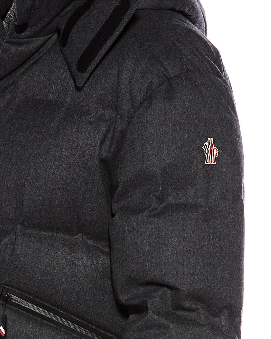 Moncler Wool Puffer Down Coat