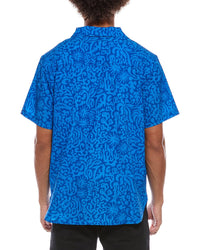 COSTA APPAREL Costa Apparel Camp Tech Woven Printed Shirt
