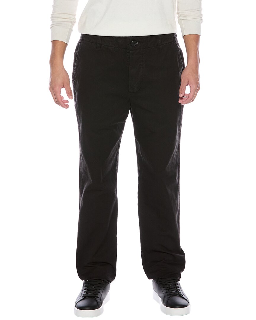 James Perse Rigid Canvas Work Pant Black