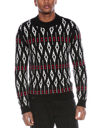 Valentino Valentino Iconic Stud Wool Crewneck Sweater