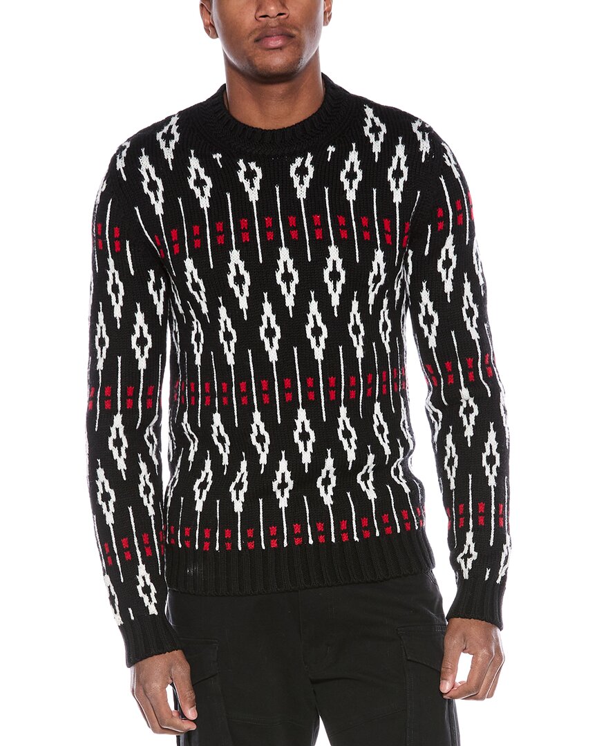 Valentino Valentino Iconic Stud Wool Crewneck Sweater