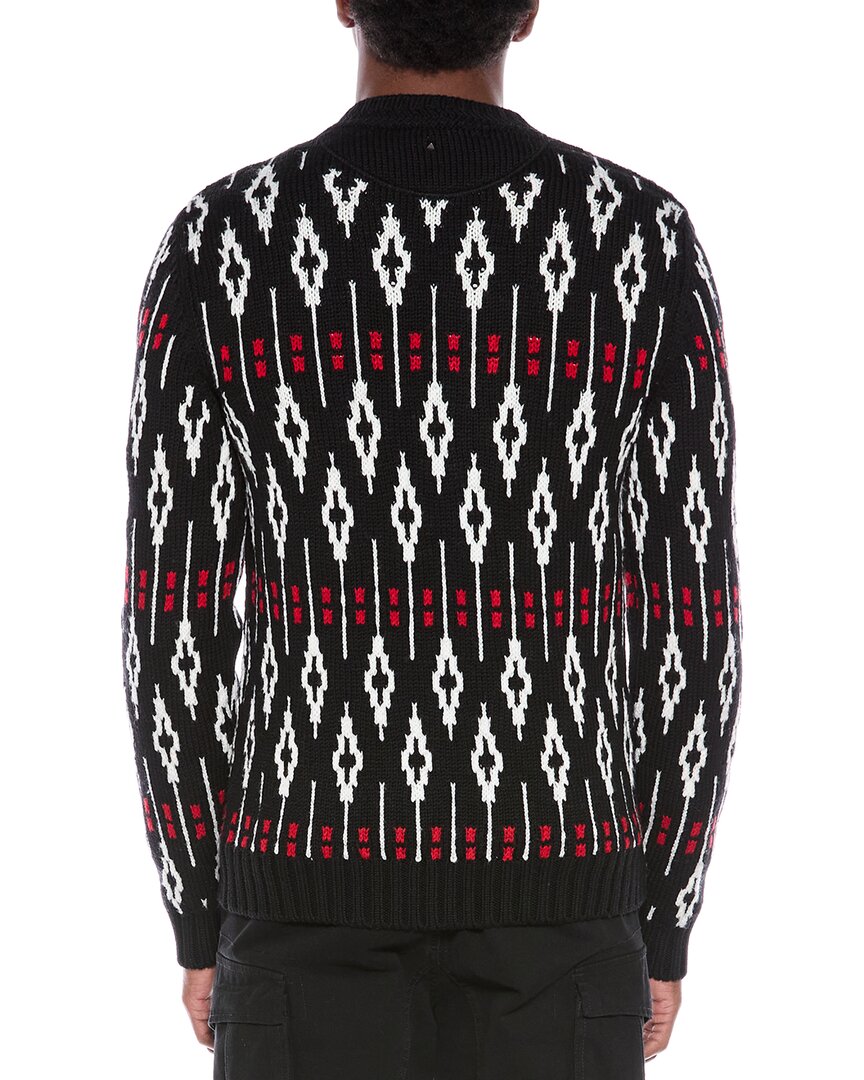 Valentino Valentino Iconic Stud Wool Crewneck Sweater