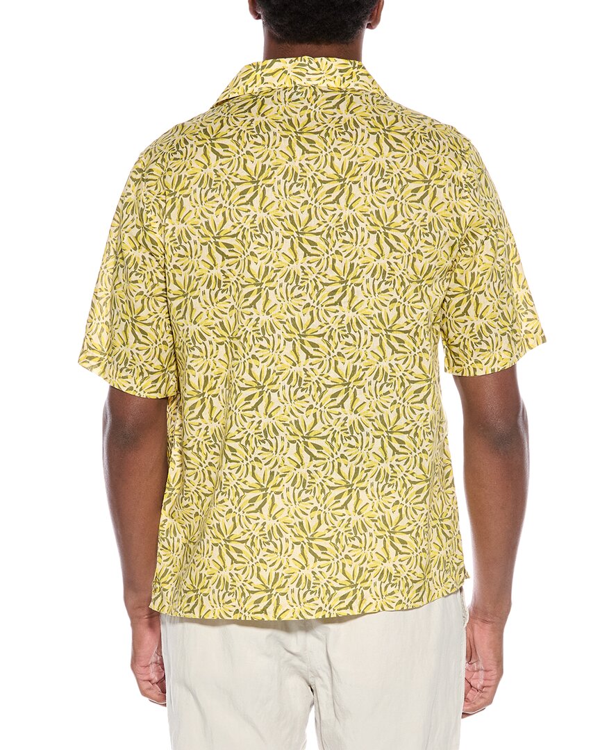 Onia Air Convertible Linen-Blend Vacation Shirt