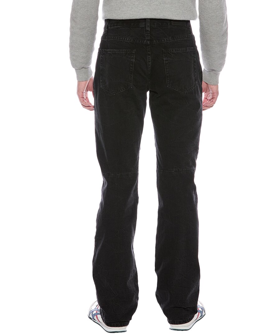 Helmut Lang Black Moto Worker Jean
