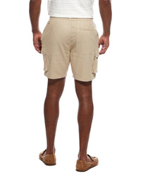 Onia Stretch Linen-Blend Cargo Short