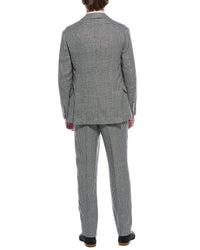 Brunello Cucinelli 2Pc Linen & Wool-Blend Suit