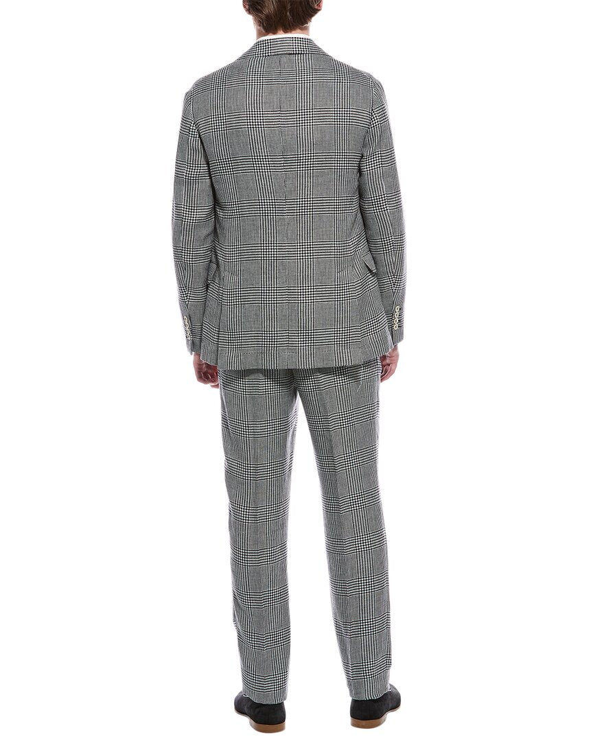 Brunello Cucinelli 2Pc Linen & Wool-Blend Suit