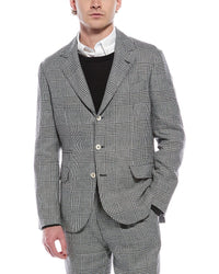 Brunello Cucinelli 2Pc Linen & Wool-Blend Suit