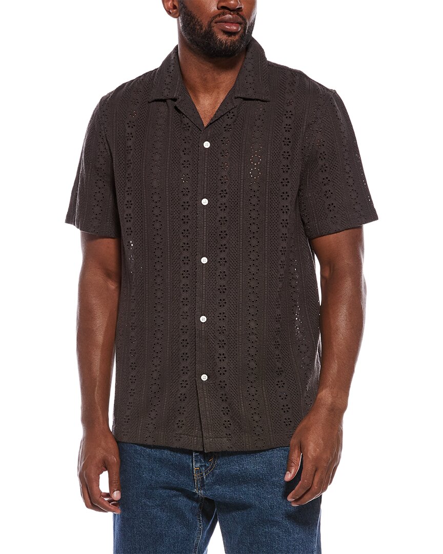 Madewell Camp Collar Short Sleeve Shirt
