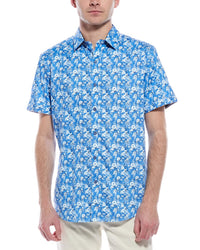 Robert Graham Pattone Classic Fit Shirt Blue