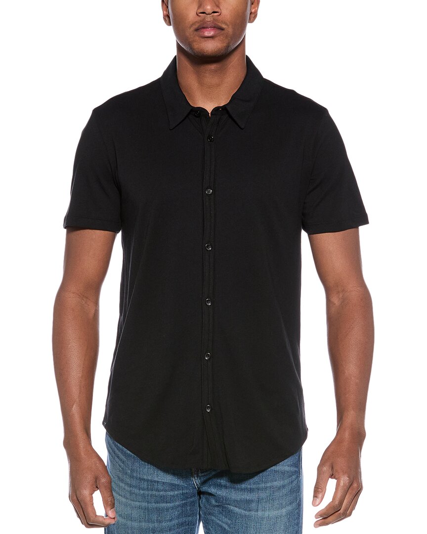 Barefoot Dreams Button Down Polo Shirt