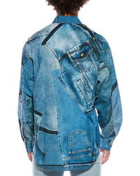 Versace Jeans Couture Versace Jeans Couture Printed Shirt