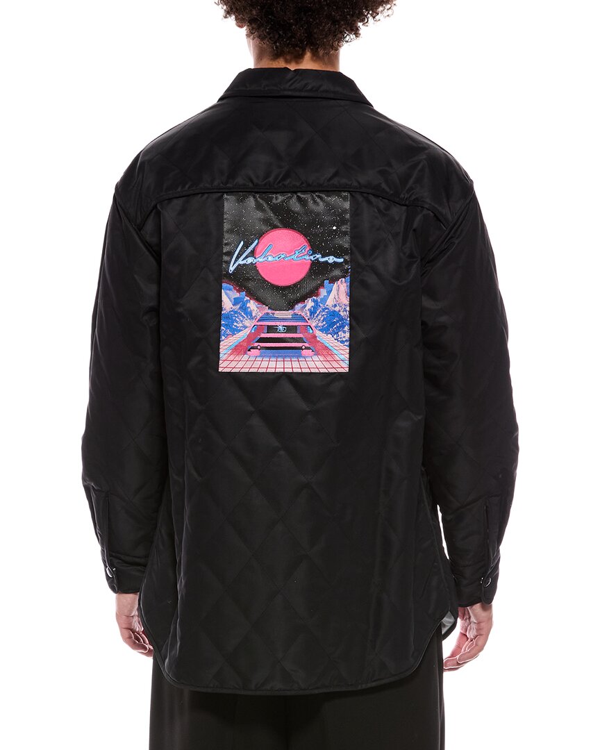 Valentino Trapuntati Vaporwave Patch Jacket