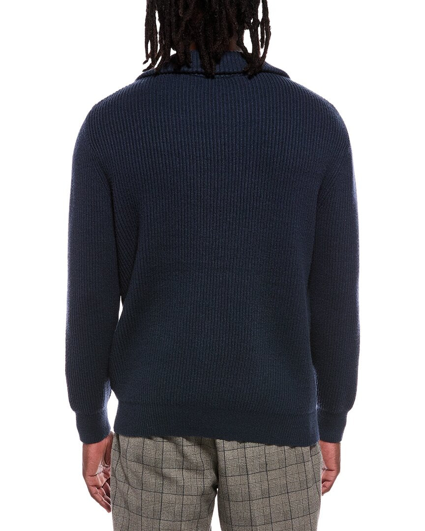 Jason Wu Jason Wu Lis Quarter Zip Mock Neck Sweater