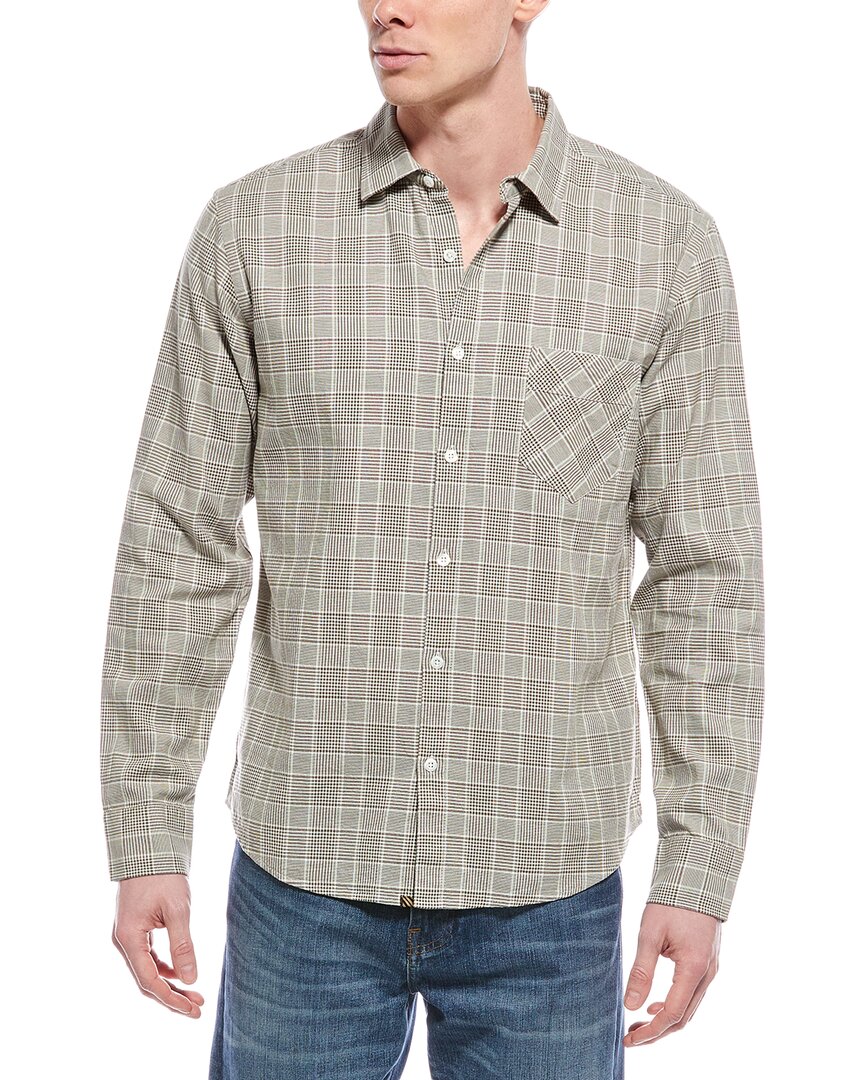 Billy Reid John Shirt Green