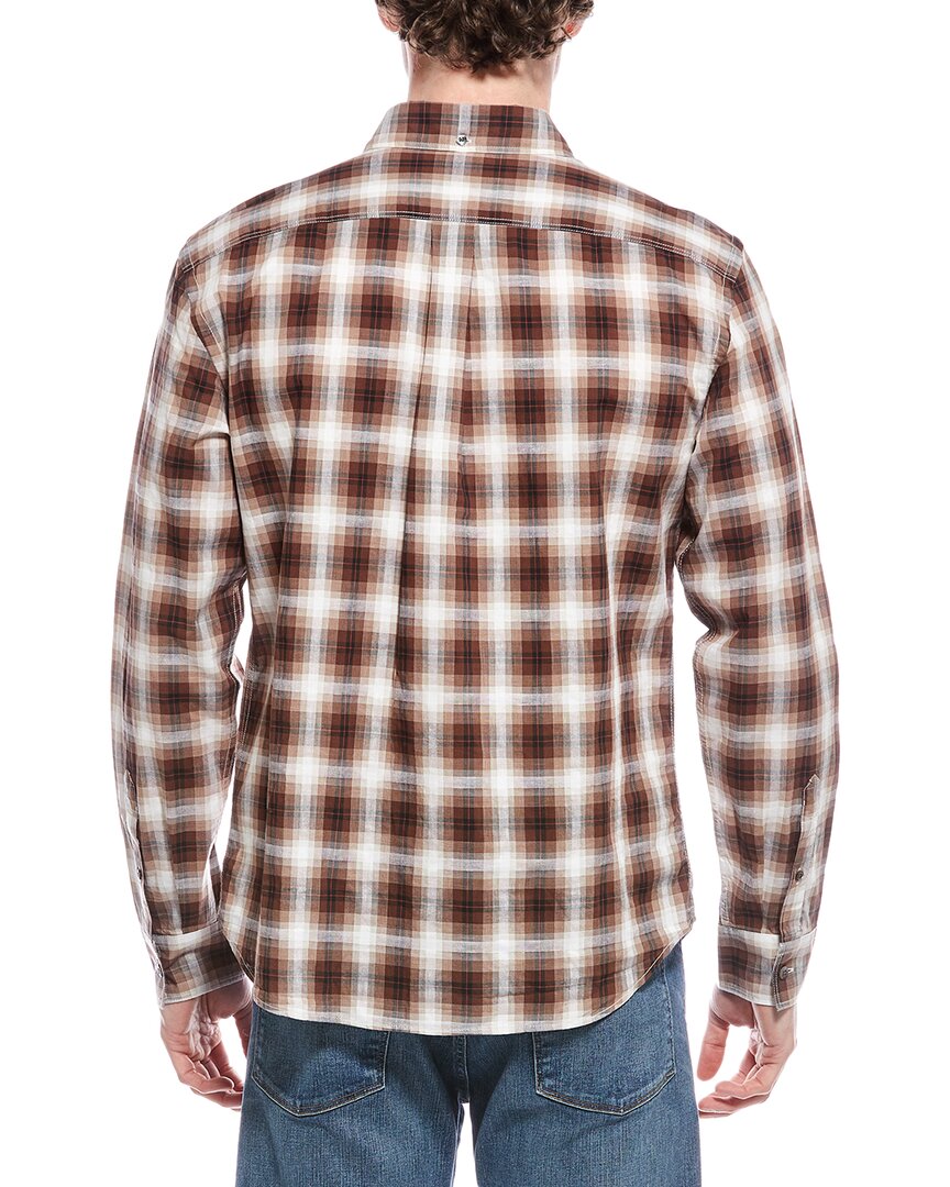 Billy Reid Tuscumbia Linen-Blend Shirt