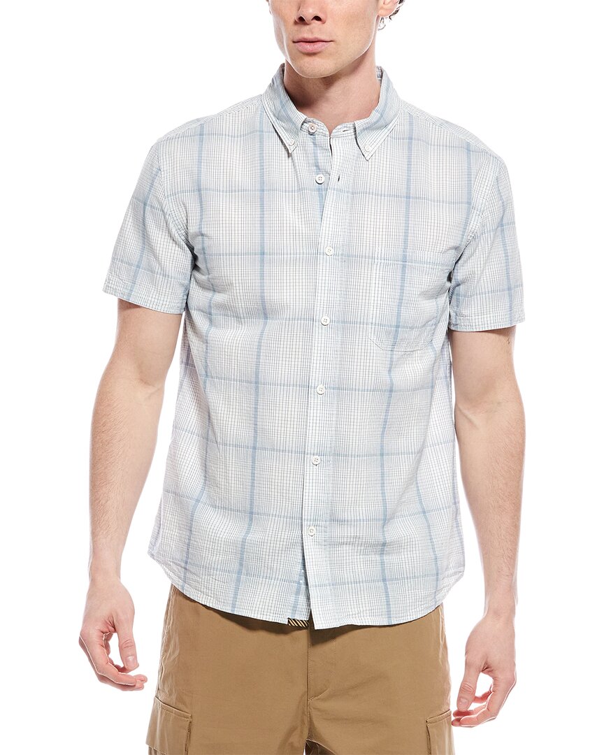 Billy Reid Standard Fit Shirt Blue