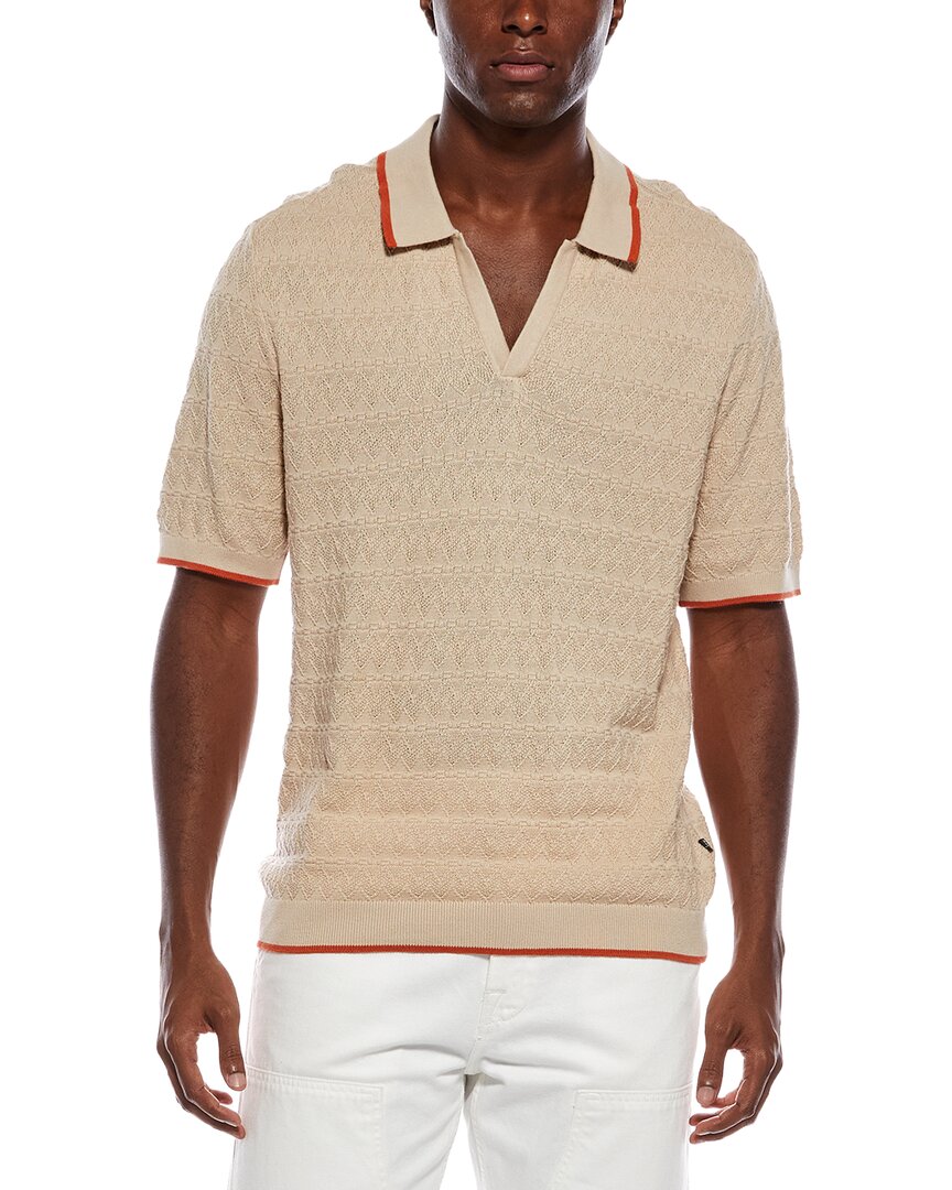 Civil Society Palani Relaxed Fit Zigzag Purl Stitch Shirt