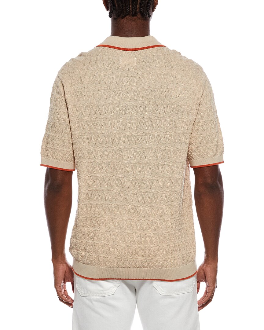 Civil Society Palani Relaxed Fit Zigzag Purl Stitch Shirt