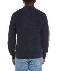 Madewell Shaker Stitch Polo Sweater