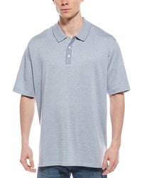 Peter Millar Barnes Knit Polo Shirt Blue Regular XXL