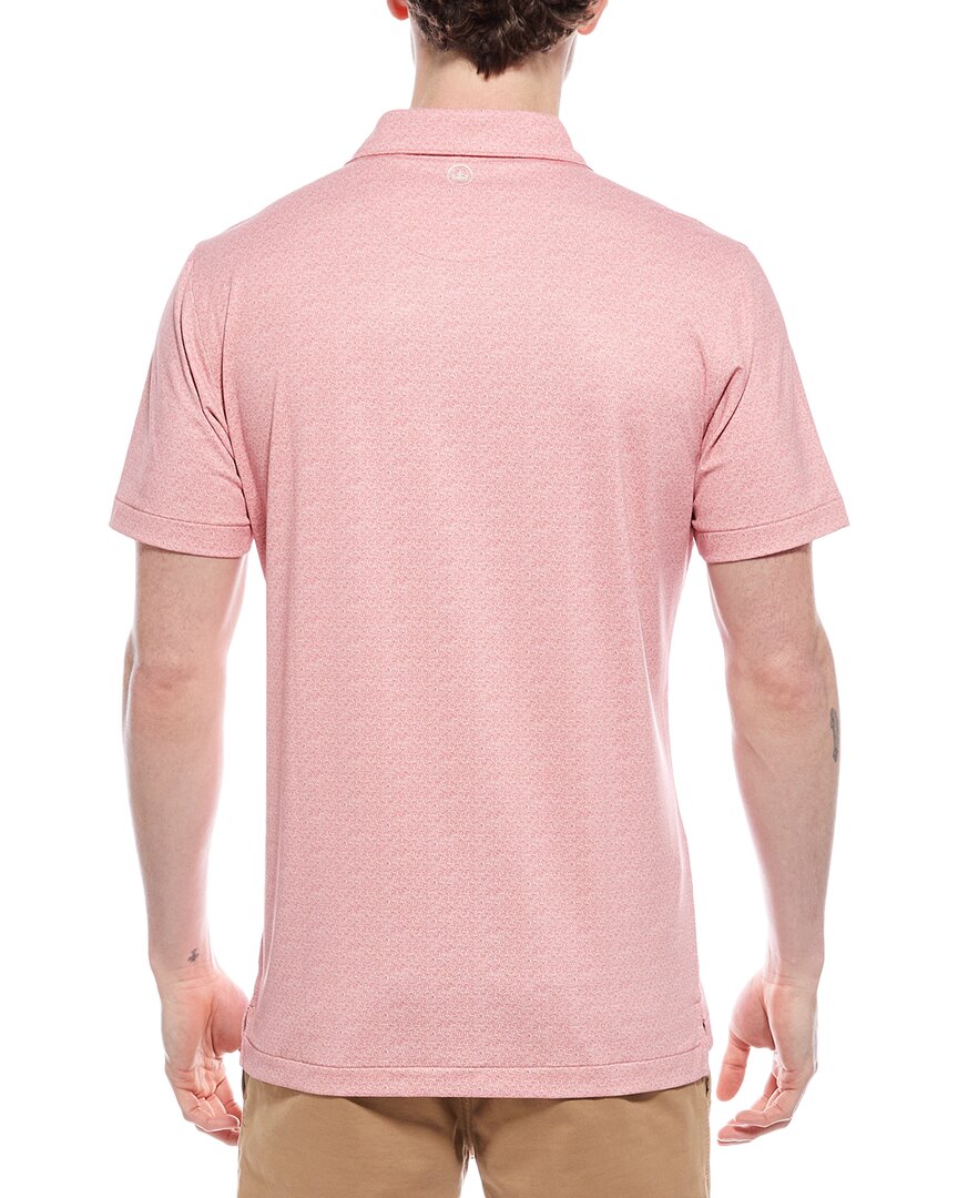 Peter Millar Espresso Martinis Performance Jersey Polo Shirt