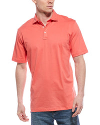 Peter Millar Crown Comfort Polo Shirt Red