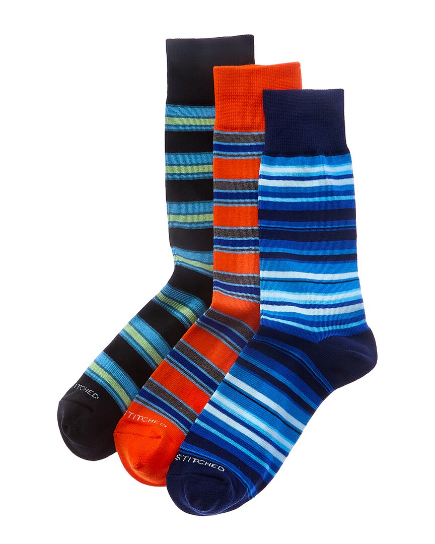 Unsimply Stitched 3Pk Socks One Size Fits All Multi Color