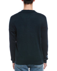 Paisley & Gray Wool-Blend Button Polo Sweater