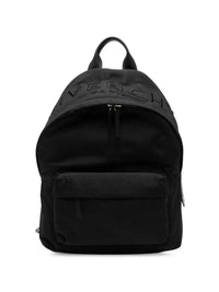 Givenchy Men Embossed Logo Backpack