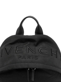 Givenchy Men Embossed Logo Backpack