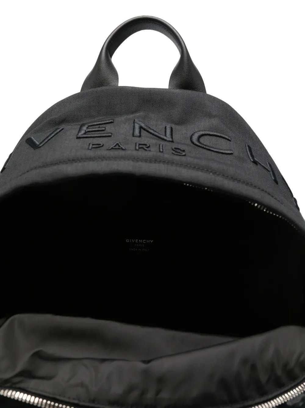 Givenchy Men Embossed Logo Backpack