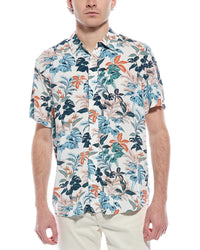 Slate & Stone Mens Vacation Shirt, S, White